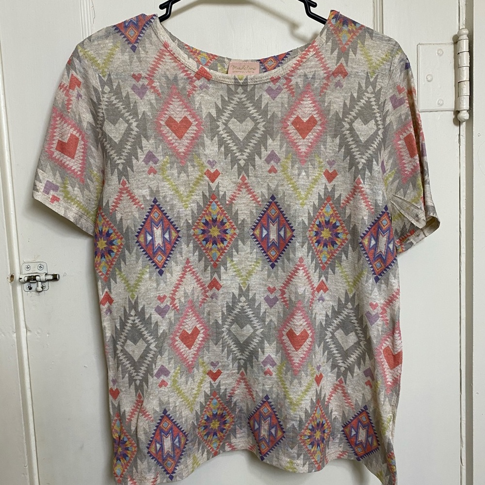 Cropped Print Tee